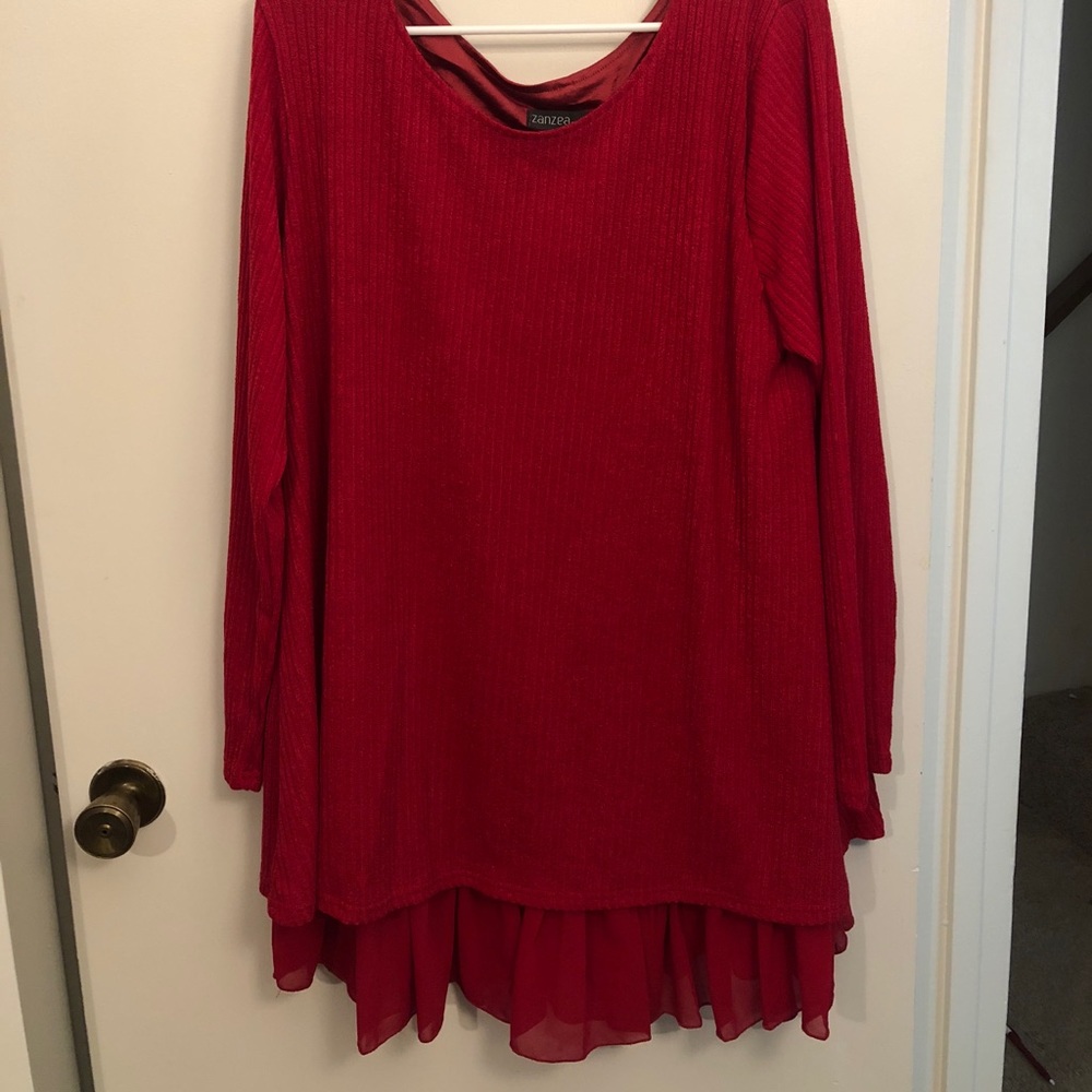 NWT - red dress, perfect for holiday parties!